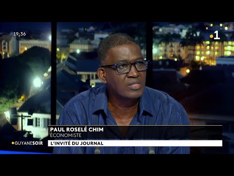 Paul Roselé Chim, économiste invité du Guyane Soir