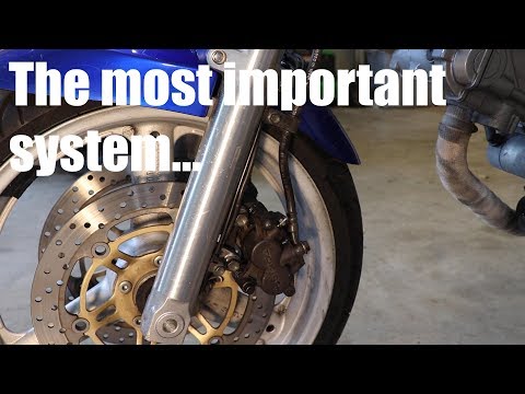 Used Motorcycle Rehab - Sticking Front Brakes - Sv650 Episode 16