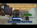 Control de Acceso a Puertas con Clave y Display LCD - Programacion Paso a Paso