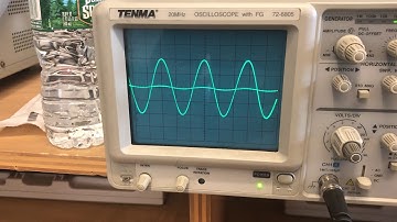 adjustable lowpass on a scope