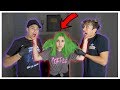 DYING MY SISTERS HAIR WHILE SHE'S ASLEEP PRANK!!