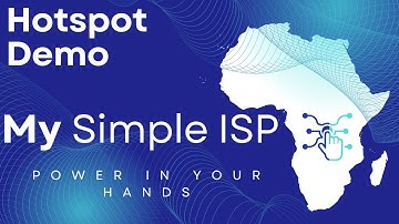 My Simple ISP Hotspot Management System Demo