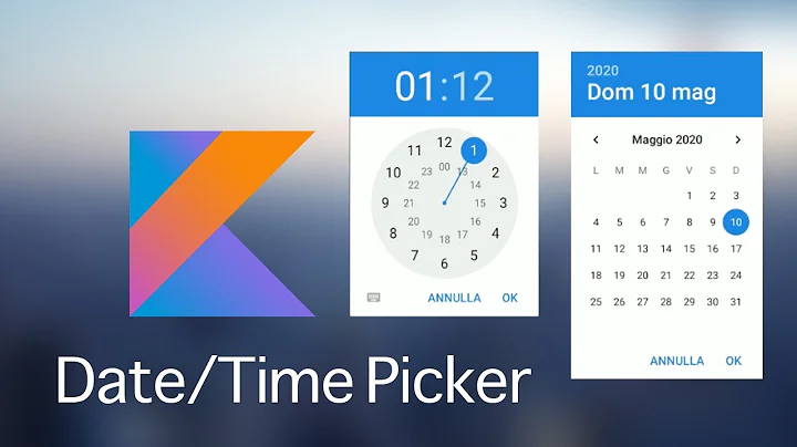 How to create a Date & Time Picker Dialog in Android Studio (Kotlin 2020)