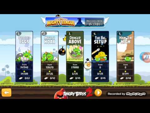 angry birds / ბრაზიანი ჩიტები #2 თამაში