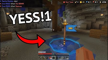 POV: u CAPTURE THE FLAG in Hive Mixed Arcade (Minecraft bedrock)