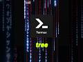 Termux: "tree"
