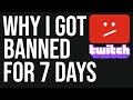 Mtashed: Why I Got Banned From Twitch AND Youtube