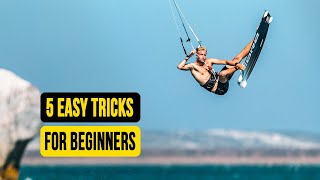 5 Easy Tricks For Kiteboarding Beginners //  SA Masterclass