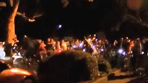 Train horns attack #1 (Nathan Airchime K5LA) Slo Bike night edition