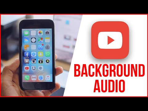 How to play youtube in the background on iphone