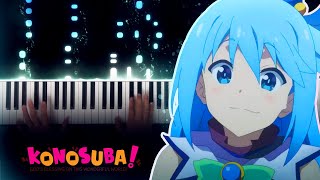 Video thumbnail of "Konosuba OP 1 - Fantastic Dreamer (Piano)"