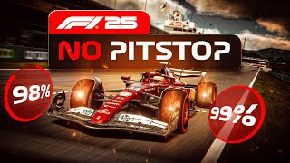 LE PLUS DUR DES CHALLENGES SUR F1 25 ! - No Pit Stop Challenge