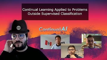 ContinualAI Meetup: "Continual Learning Applied to Problems Outside Supervised Classification"