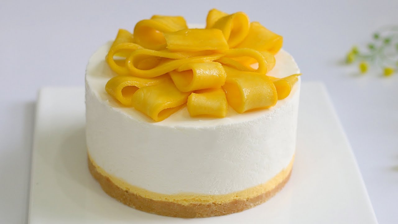 Yummy Mango Cheesecake Recipe [No Oven] - Youtube