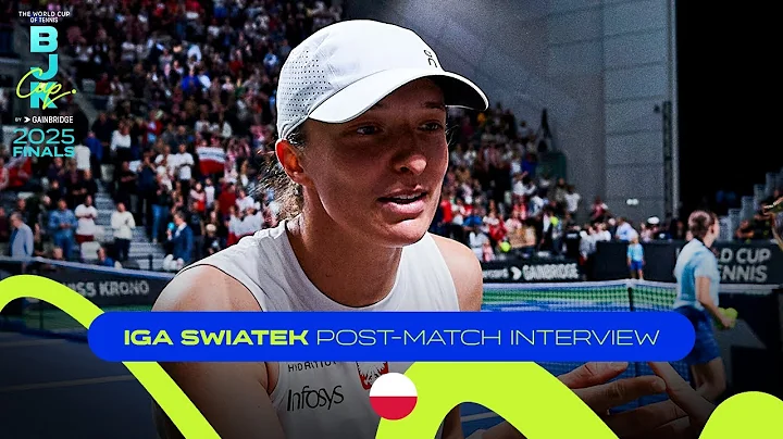 Iga Swiatek asks coach to play in Poland's doubles match! 😂  | 2025 Billie Jean King Cup Play-offs