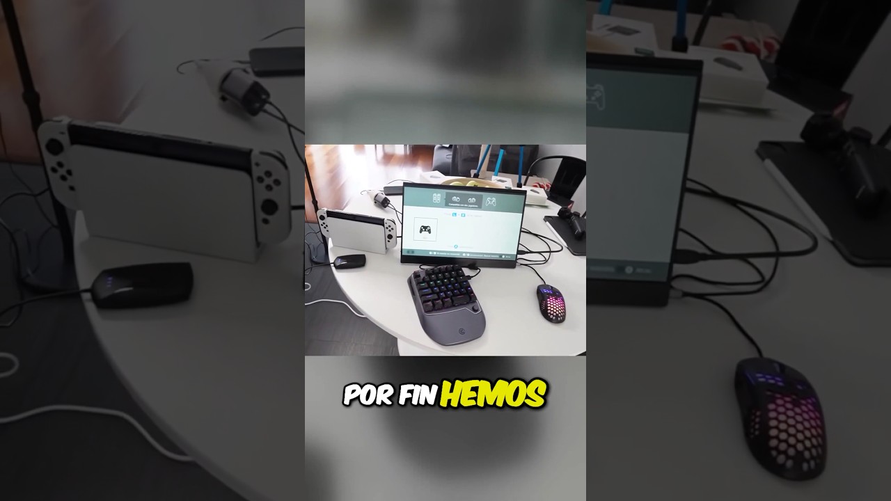 el NUEVO TECLADO Y RATÓN para Nintendo SWITCH 2020 😱 ¡FUNCIONA