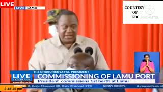 AMan Tries to attack President Uhuru Kenyatta in Lamu