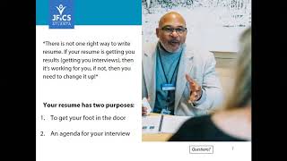 Career Services of JF&CS  Resume Workshop: June 16, 2020