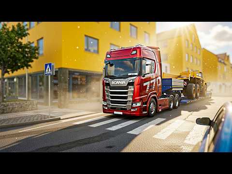 Sprawdzam Skandynawia - Piękne widoki, Wąskie drogi - Jedziemy na Północ! ❄️Nordic Horizons | ETS 2
