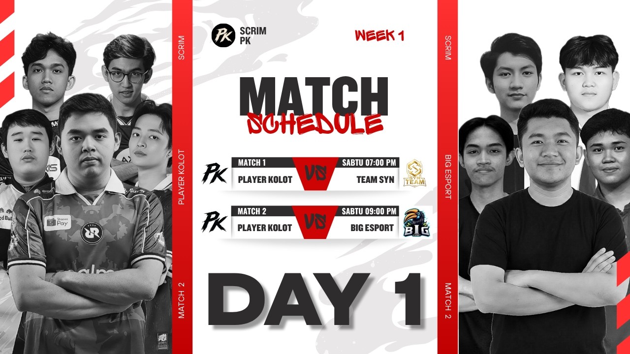 PARTY KOLOT VS BIG ESPORT 4 GAMES SCRIM COMPE !! #mlbbidcreator