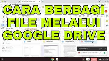 Cara Berbagi File Lewat Google Drive di Laptop