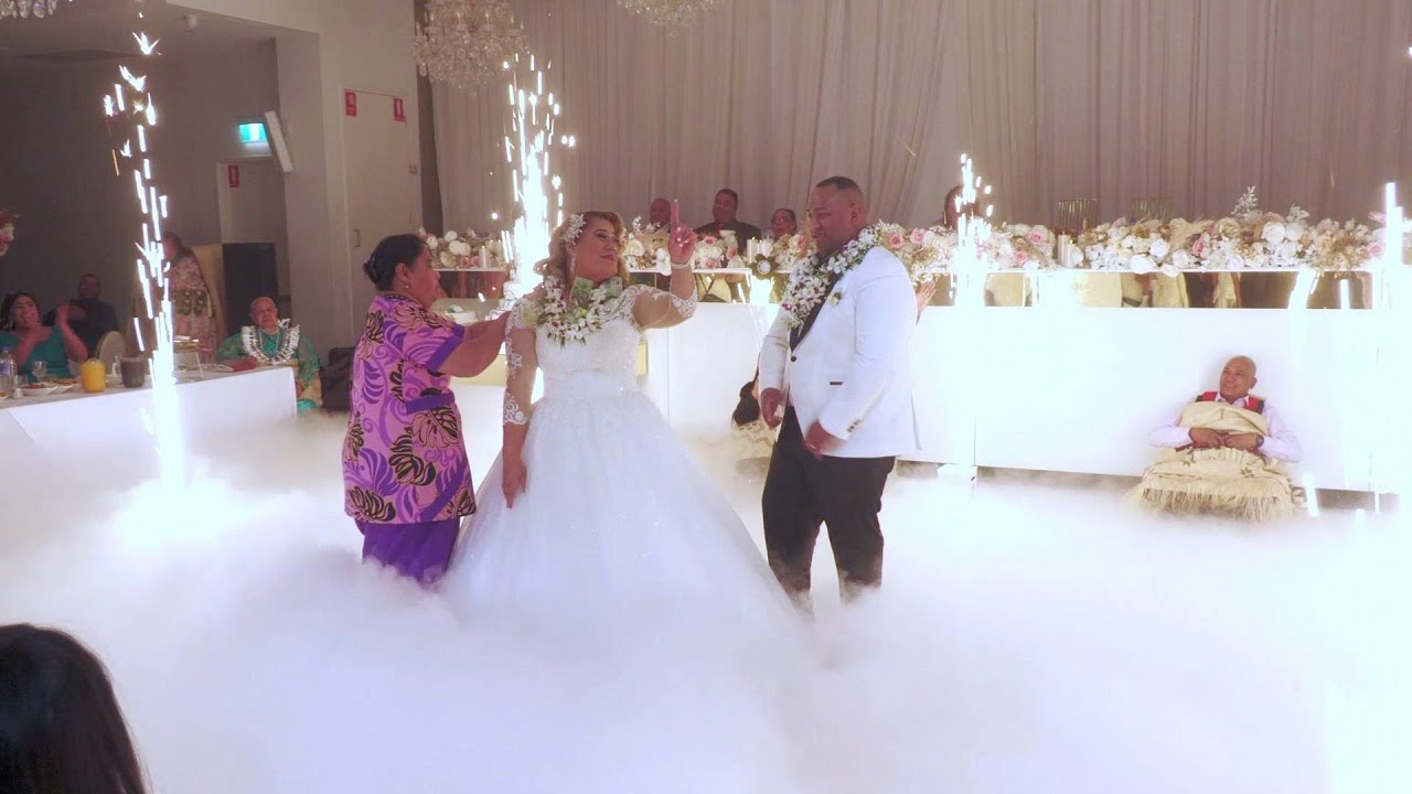 Beautiful Tongan Wedding Waltz ~ Celebrating Newlyweds Mr & Mrs Semisi and ‘Otolose Kailahi