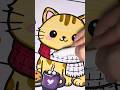 Cozy Cat, Cocoa & Cookies ☕️🐱🍪| ASMR coloring