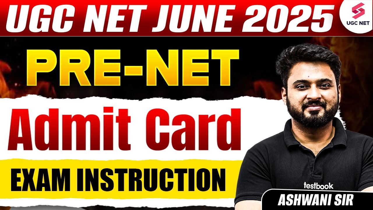 UGC NET JUNE 2025 BIG UPDATE | PRE-NET Exam Admit Card Update | UGC NET ...