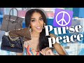 MINIMAL DESIGNER BAG COLLECTION | How to Reach Purse Peace! | KWSHOPS