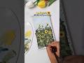 Sunflowers! 🌻✨🖌️ #art #painting #gouachepainting #bookmark #diy #beginnerarttips #shortsviral