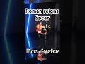 Roman reigns spears brown breaker #trending #wwe2k25 #wwe #romanreigns