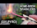 Making Sparklers - (Improvised Hand-Held Fireworks)