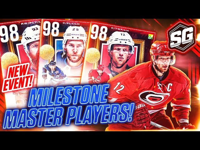 NHL 22: 98 Overall Milestones HUT Master Items are available now