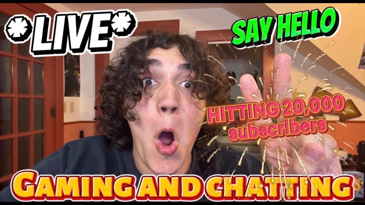 LIVE | hitting 20,000 subscribers | thank you!
