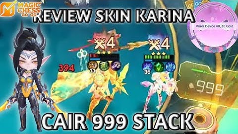 TERNYATA GAMPANG BANGET FULL STACK PAKAI CMD KARINA ! ASPIRANT 999 STACK ! MAGIC CHESS GO GO 