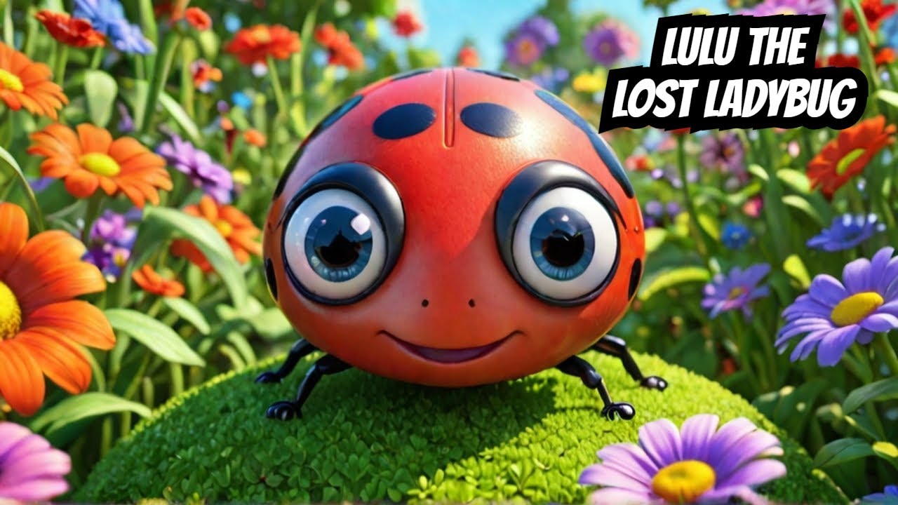 Ladybug Story for Kids 🐞 | Lulu the Lost Ladybug | Bedtime Story | 5 Minute Kids Story