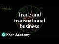 Globalization- trade and transnational corporations | Society and Culture | MCAT | Khan Academy