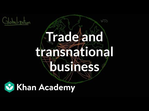 Globalization- trade and transnational corporations | Society and Culture | MCAT | Khan Academy