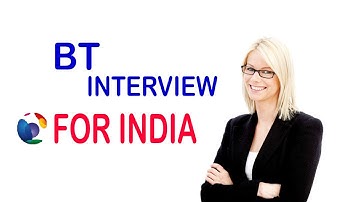 BT Interview process