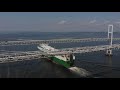 Drone Over the Chesapeake Bay Bridge