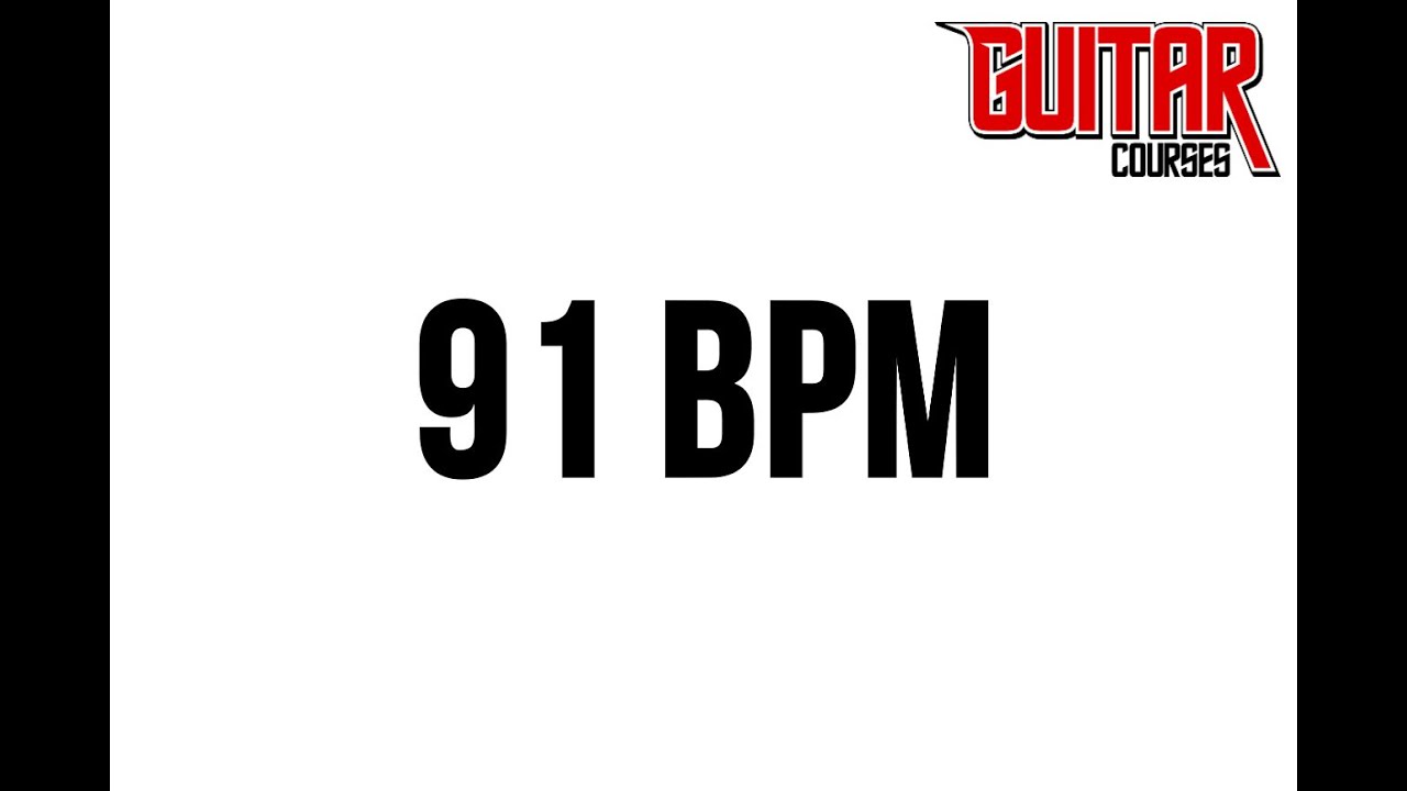 91 Bpm Metronome - YouTube