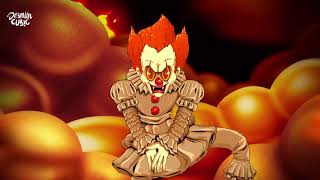 Pennywise dancing fan art by desmun cubic