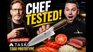 Taski Sent Me an Unreleased Japanese Knife—So I Brought in a Professional Chef