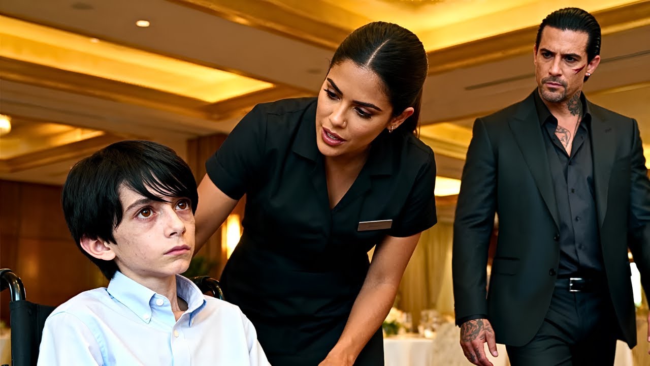 Gelähmter Sohn des Mafiabosses allein am Geburtstagstisch – bis eine alleinerziehende Kellnerin kam