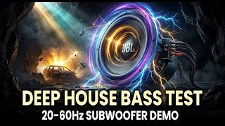 Deep House Bass Test: Extreme Subwoofer & Car Audio Infrasonic 20Hz-60Hz LFE Calibration Workout! ๐๐ฅ
