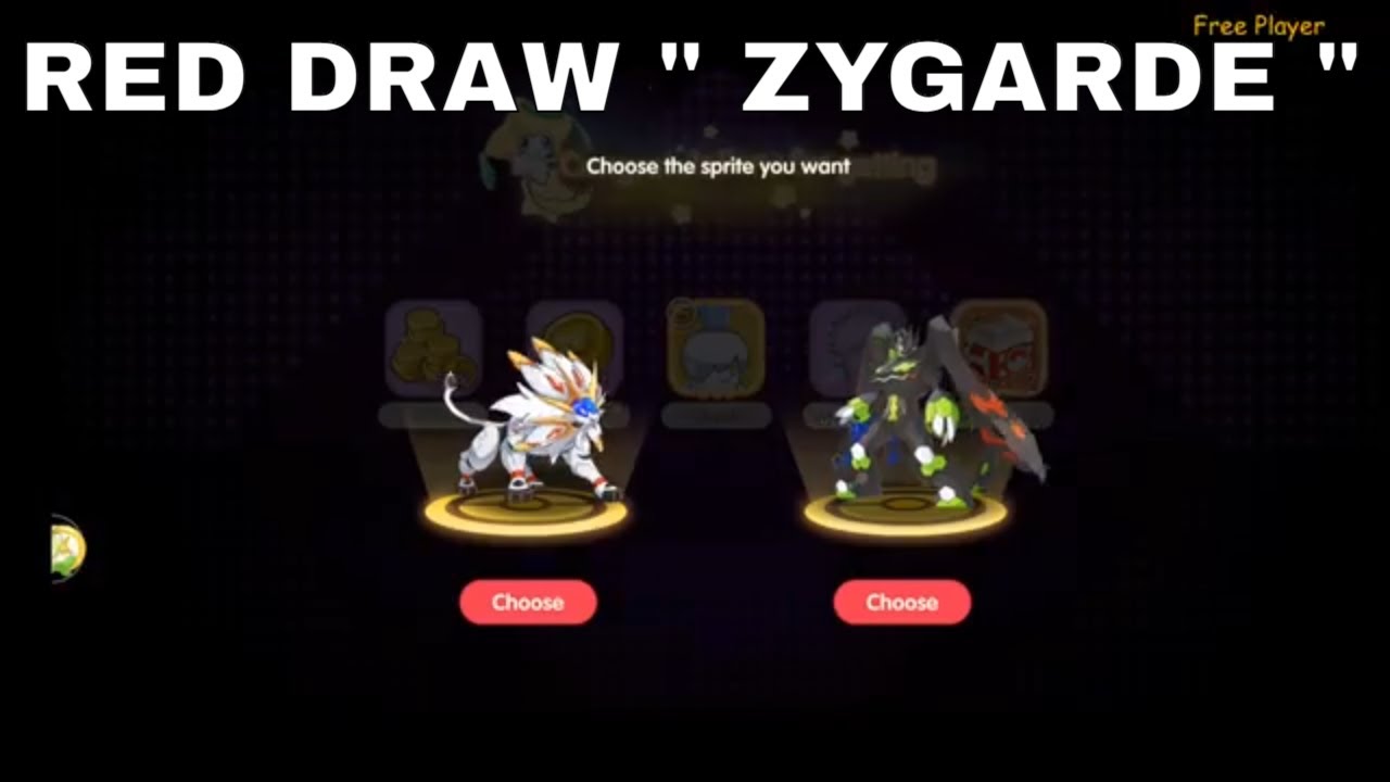 RED DRAW " ZYGARDE " ► Pocket Incoming | Pet Impact