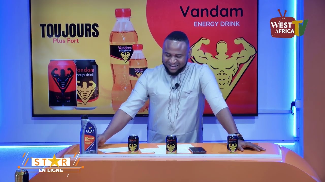 STAR EN LIGNE AVEC DADY COOL ET CAMPBELL SUR WEST AFRICA TV