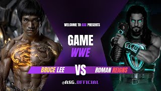 🔴ROMAN REIGNS VS BRUCE LEE 🔥|| WWE 2K25 LIVE || PS5 Vertical Stream