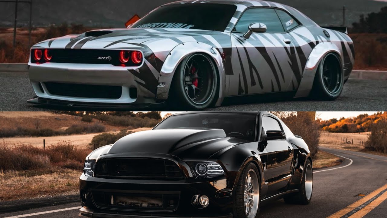 Cocky 1 000hp Hellcat Calls Out My 1 000hp Shelby GT500 Mustang Tik 