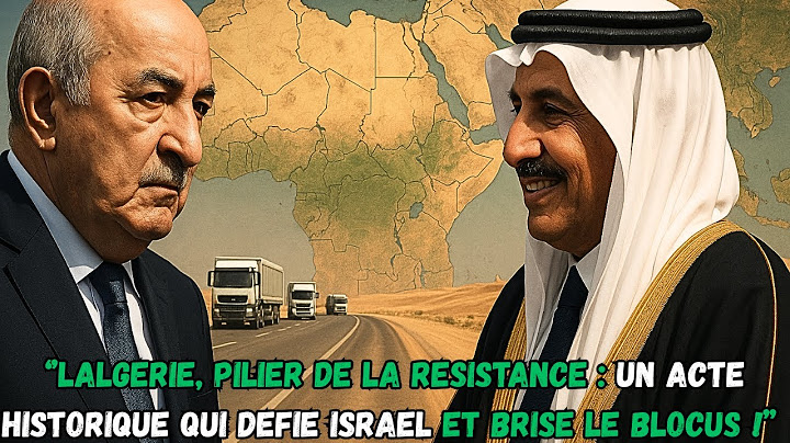"Gaza remercie l'Algérie après le lancement de la caravane Samoud"